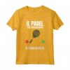 Padel Divertente Giocatore Paddle Racchetta Chiama Maglietta - Ideale per gli Appassionati di Padel e Tennis Padel
