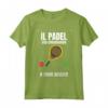 Padel Divertente Giocatore Paddle Racchetta Chiama Maglietta - Ideale per gli Appassionati di Padel e Tennis Padel