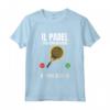 Padel Divertente Giocatore Paddle Racchetta Chiama Maglietta - Ideale per gli Appassionati di Padel e Tennis Padel