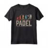 Padel Evolution Evoluzione Uomo Paddle Tennis Divertente Maglietta - Regalo Compleanno per Padelisti - Acquista Online