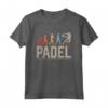 Padel Evolution Evoluzione Uomo Paddle Tennis Divertente Maglietta - Regalo Compleanno per Padelisti - Acquista Online