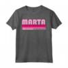 MARTA Nome Personalizzato Retrò Vintage 80s 90s Compleanno Maglietta - Regalo Divertente per la Festa della Mamma e Compleanni Unici