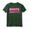 MARTA Nome Personalizzato Retrò Vintage 80s 90s Compleanno Maglietta - Regalo Divertente per la Festa della Mamma e Compleanni Unici