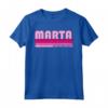 MARTA Nome Personalizzato Retrò Vintage 80s 90s Compleanno Maglietta - Regalo Divertente per la Festa della Mamma e Compleanni Unici
