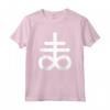 Leviatano Croce Satanica E Simbolo Alchimia T-Shirt Maglietta - Design Unico con Significato Oscuro - Ideale per Appassionati di Simboli Esoterici
