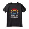 Level 18 Unlocked - Compleanno 18 - Maglietta Regalo Videogioco Tema - Perfetta per Feste a Tema Videogiochi