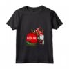 Donna Natale Gnomo - God Jul Maglietta con Collo a V - Regalo Natale per Uomini, Donne e Bambini