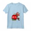 Donna Natale Gnomo - God Jul Maglietta con Collo a V - Regalo Natale per Uomini, Donne e Bambini