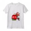 Donna Natale Gnomo - God Jul Maglietta con Collo a V - Regalo Natale per Uomini, Donne e Bambini