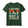 Lettore Musicale Divertente con Scritta 'I'm the DJ Not A Jukebox' - Maglietta Regalo per DJ - Ideale per Compleanni e Feste