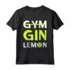 Palestra Gin Lemon Maglietta - Divertente e Sarcastica per Amanti dell'Alcool e delle Feste con Amici