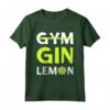 Palestra Gin Lemon Maglietta - Divertente e Sarcastica per Amanti dell'Alcool e delle Feste con Amici