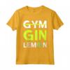 Palestra Gin Lemon Maglietta - Divertente e Sarcastica per Amanti dell'Alcool e delle Feste con Amici
