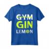 Palestra Gin Lemon Maglietta - Divertente e Sarcastica per Amanti dell'Alcool e delle Feste con Amici