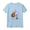 Bambino Gabby's Dollhouse Group Christmas Character Snowflake Panels Maglietta - Adventure Awaits - Officially Licensed Apparel for Kids and Adults