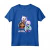 Bambino Gabby's Dollhouse Group Christmas Character Snowflake Panels Maglietta - Adventure Awaits - Officially Licensed Apparel for Kids and Adults