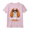 Cavalier King Charles Spaniel Dog Mom Maglietta - Lightweight Tee for Dog Lovers