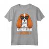 Cavalier King Charles Spaniel Dog Mom Maglietta - Lightweight Tee for Dog Lovers