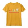 T-Shirt uomo Vintage Retro Divertente - Cowboy Cavallo Evolution Maglietta - Ideale regalo per gli Amanti del Cowboy
