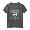 Maglietta con Tema Cavallo per Donne e Ragazze - Ideale Regalo Compleanno per Appassionati - Vivi la Libertà con i Cavalli
