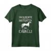 Maglietta con Tema Cavallo per Donne e Ragazze - Ideale Regalo Compleanno per Appassionati - Vivi la Libertà con i Cavalli