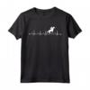 Ippica Heartbeat Shirt Heartbeat Love Gift Maglietta - Regalo per Amanti Corse di Cavalli - Ideale per Uomini per Compleanno o Natale
