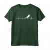 Ippica Heartbeat Shirt Heartbeat Love Gift Maglietta - Regalo per Amanti Corse di Cavalli - Ideale per Uomini per Compleanno o Natale