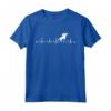 Ippica Heartbeat Shirt Heartbeat Love Gift Maglietta - Regalo per Amanti Corse di Cavalli - Ideale per Uomini per Compleanno o Natale