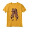 Cavallo Ragazza Donne Equitazione Maglietta - Leggera e Comoda - Amo i Cavalli