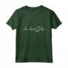 Battito Cardiaco del Cavallo Maglietta - T-shirt Grafica Equitazione per Amanti dei Cavalli - Regalo Unico per Ragazze e Donne Appassionate di Equitazione