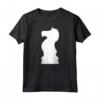 T-shirt cavallo scacchi - Maglietta da Gioco da Tavolo - Scacco Matto con Stile
