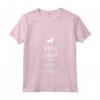 Donna Keep Calm and Ride on - Maglietta Horse con Collo a V - Regalo Divertente per Amanti dei Cavalli