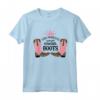 Principessa Cowboy Stivali Western Cowgirl Ragazze T-shirt - Regalo Maglietta per amanti del Country Western e Rodeo