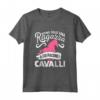 Maglietta Cavallo Bambina Donne Equestre - Regalo Cavalli Uniche per Appassionati di Cavalli - Ideale per Compleanno