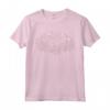 Cavalli con Fiori - Cuore Rosa Maglietta per Amanti degli Animali - Regalo Unico per Amici o Familiari
