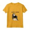 Donna Shire Horse dei Cavalli a Sangue Freddo - Funky Maglietta con Collo a V per Amanti dei Cavalli - Design Unico per Regalo