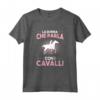 Cavaliere Horse Girl Equitazione Parlo Con Mio Cavallo Maglietta - Ideale per Amanti degli Animali e Istruttori di Equitazione
