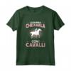 Cavaliere Horse Girl Equitazione Parlo Con Mio Cavallo Maglietta - Ideale per Amanti degli Animali e Istruttori di Equitazione