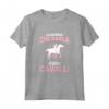 Cavaliere Horse Girl Equitazione Parlo Con Mio Cavallo Maglietta - Ideale per Amanti degli Animali e Istruttori di Equitazione
