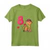 Bambino Ottavo Compleanno Cavallo Pony Ragazza 8 Anni - Super Maglietta per il Compleanno dei Bambini - Ideale per Appassionati di Equitazione