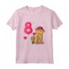 Bambino Ottavo Compleanno Cavallo Pony Ragazza 8 Anni - Super Maglietta per il Compleanno dei Bambini - Ideale per Appassionati di Equitazione