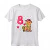 Bambino Ottavo Compleanno Cavallo Pony Ragazza 8 Anni - Super Maglietta per il Compleanno dei Bambini - Ideale per Appassionati di Equitazione