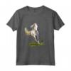 Maglietta Cavallo Donne Bambini - Regalo Equestre Maglia a Manica - Ideale per Compleanni e Amanti della Vita Rurale