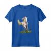 Maglietta Cavallo Donne Bambini - Regalo Equestre Maglia a Manica - Ideale per Compleanni e Amanti della Vita Rurale