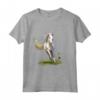 Maglietta Cavallo Donne Bambini - Regalo Equestre Maglia a Manica - Ideale per Compleanni e Amanti della Vita Rurale