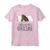 Cavallo Camicia Da Notte Donna Ragazza Bambina Maglietta - Stampa Cavalli - Leggera e Confortevole