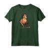 Carino Cavallo T-shirt per Bambini Compleanno - Felice Compleanno Cavallino - Maglia con Maniche Raglan per Amanti dei Cavalli
