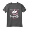 Maglietta con Tema Cavallo per Donne e Ragazze - Regalo Ideale per Amanti dei Cavalli - Vivi, Ami, Cavalca