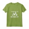 Donna Everyday Im Brusselin Cavoletti di Bruxelles Go Vegan Pun Designer Maglietta con Collo a V - Ideale per Compleanni o Natale - Acquista Maglietta Vegana