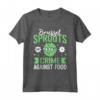 Brussel Sprout Hater Club Essentials - Odio i Cavoletti di Bruxelles Maglietta - Accessori per Odiatori di Cavoletti di Bruxelles